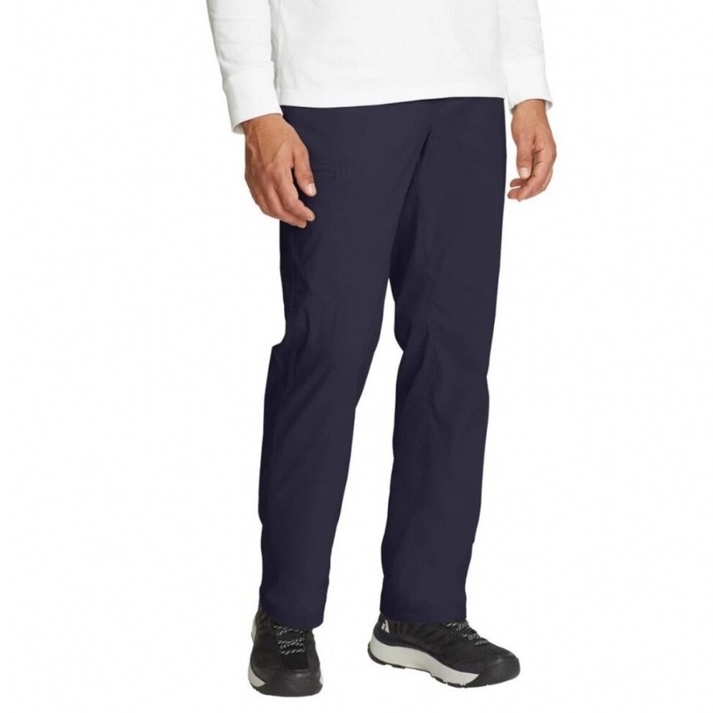 Eddie Bauer Rainier Tech Pant Mens 32x32 Blue Hiking Outdoor Performance 1792102